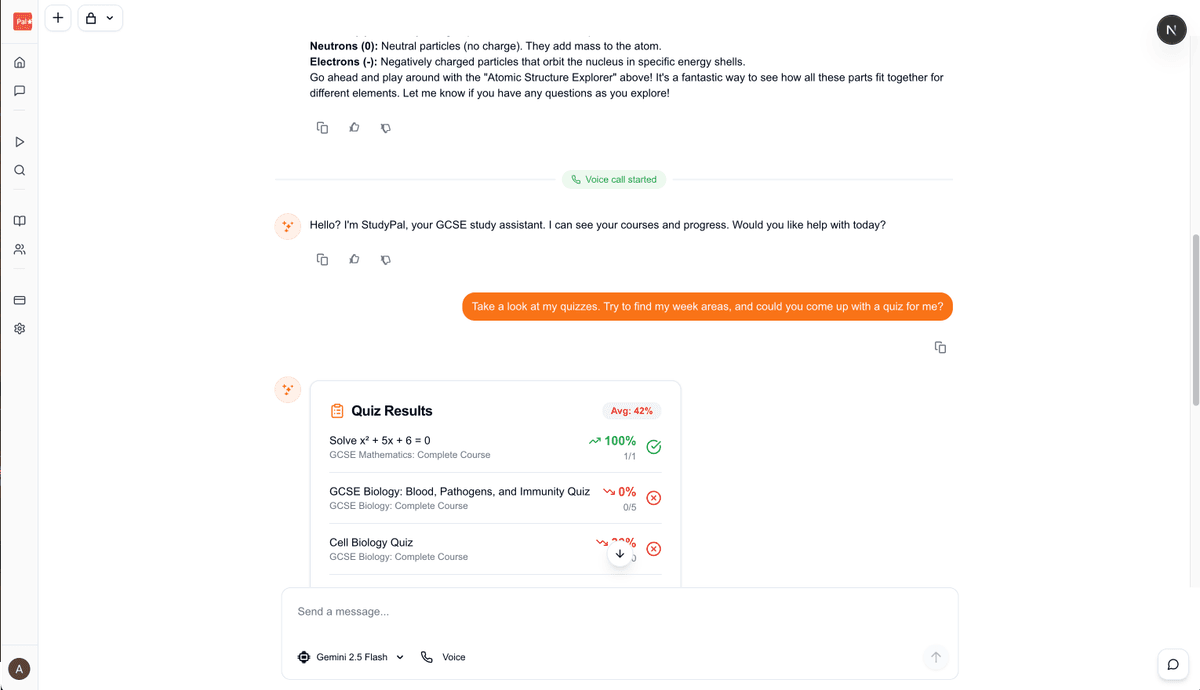 Pal - AI-powered GCSE learning platform